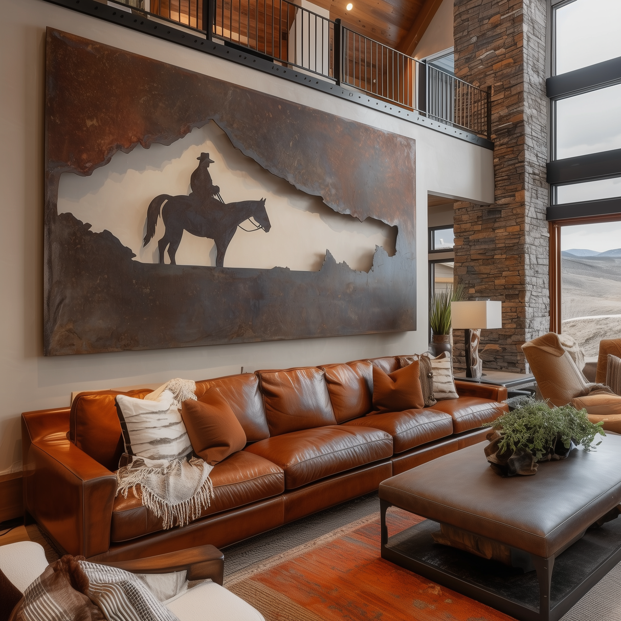 The Divide - Metal Wall Art