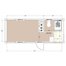 Chery Industrial 20ft Modified Container House