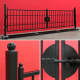 Chery Industrial Steelman 20ft Farm Metal Driveway Gate
