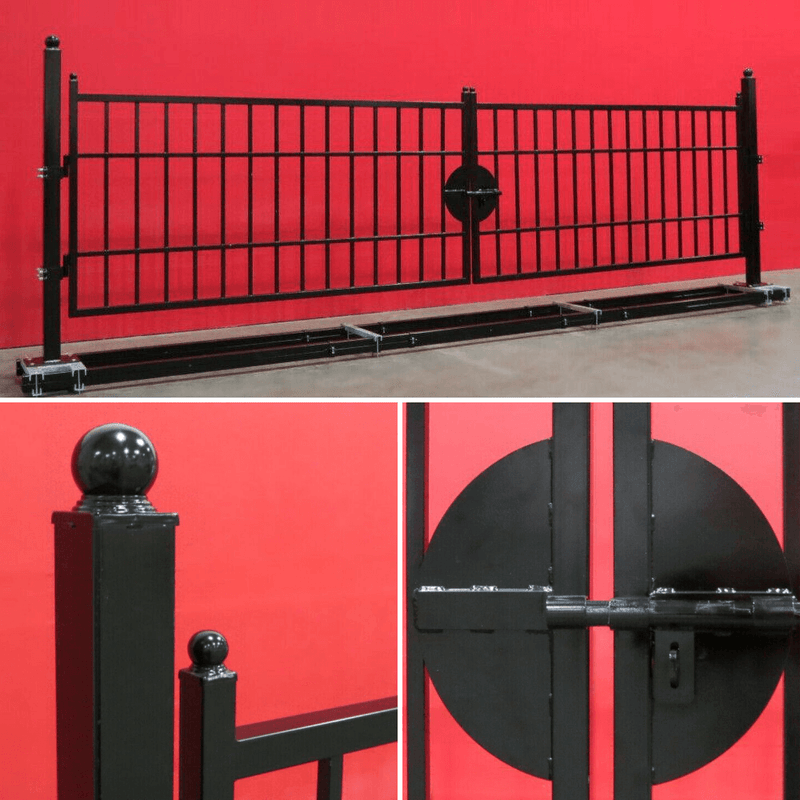 Chery Industrial 20 ft Steel Farm Metal Driveway Gate