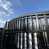 Chery Industrial 20ft Wrought Steel Garden Driveway Gate with Post