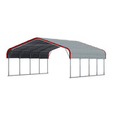 Chery Industrial 20x20 ft Heavy Duty Metal Garage Carport