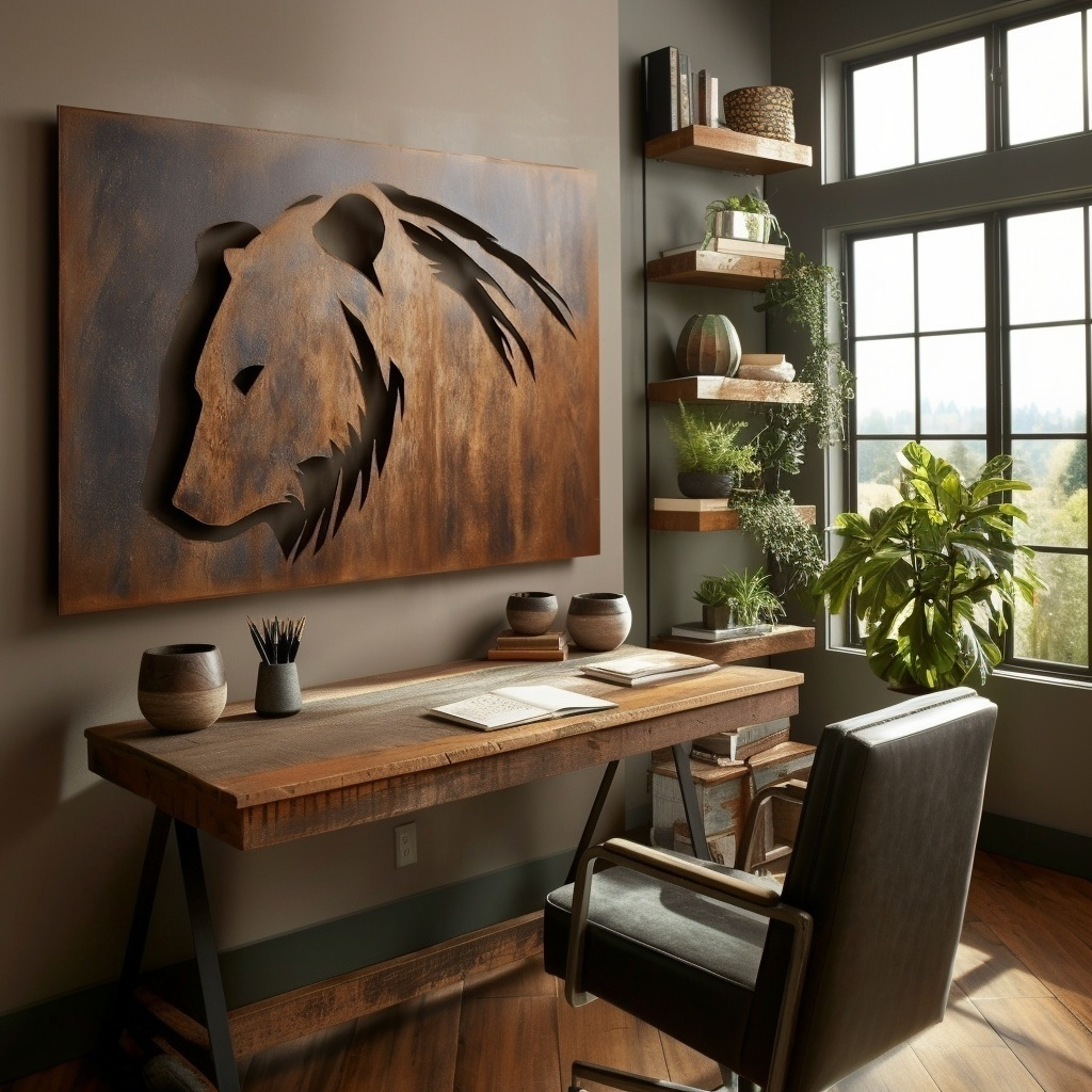 The Ursa - Metal Wall Art