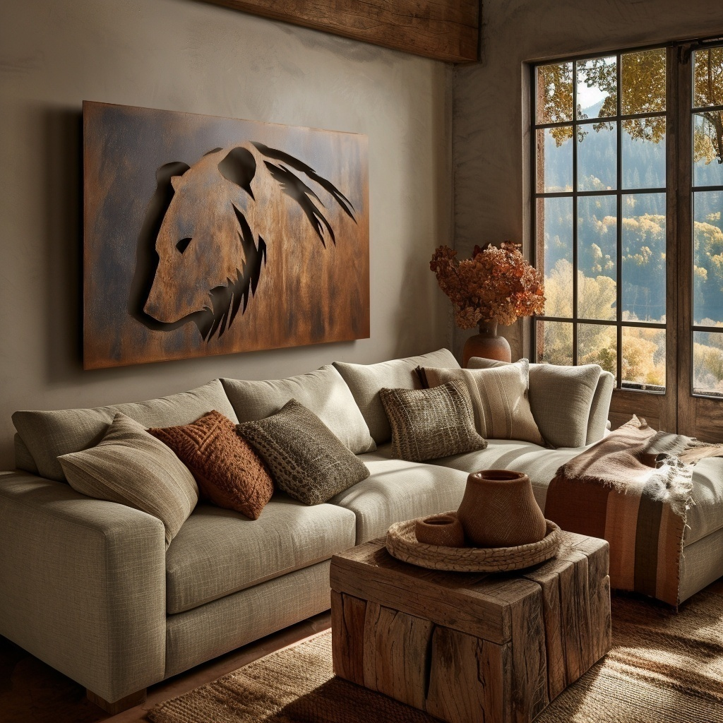 The Ursa - Metal Wall Art