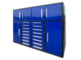 Chery Industrial 7ft Garage Storage Cabinet with 16 Drawers