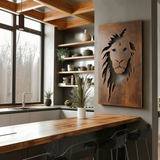 The King - Metal Wall Art