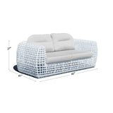 Skyline Design Dynasty Sofa with Sunbrella Cushion