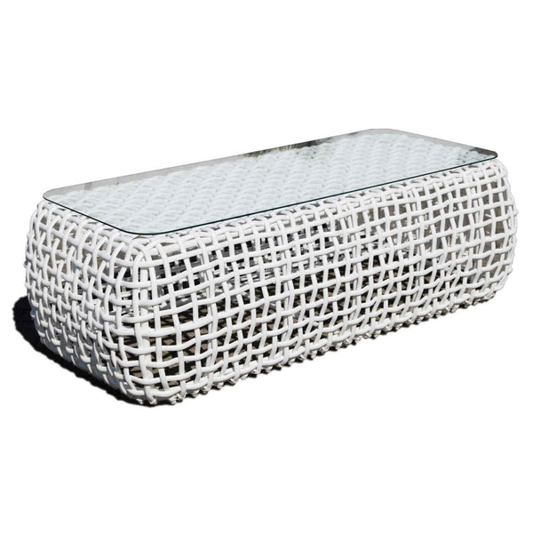 Skyline Design Dynasty Coffee Table with Glass