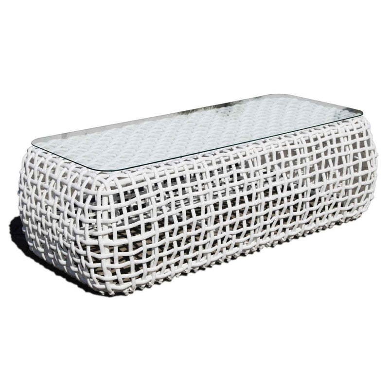 Skyline Design Dynasty Coffee Table with Glass