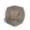 Skyline Design Dynasty Side Table with Glass