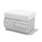 Skyline Design Dynasty Ottoman with Sunbrella Cushion