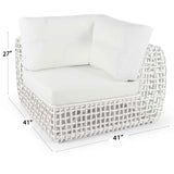 Skyline Design Dynasty Modular Corner with Sunbrella Cushion