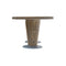 Skyline Design Dynasty Oval Dining Table with Glass