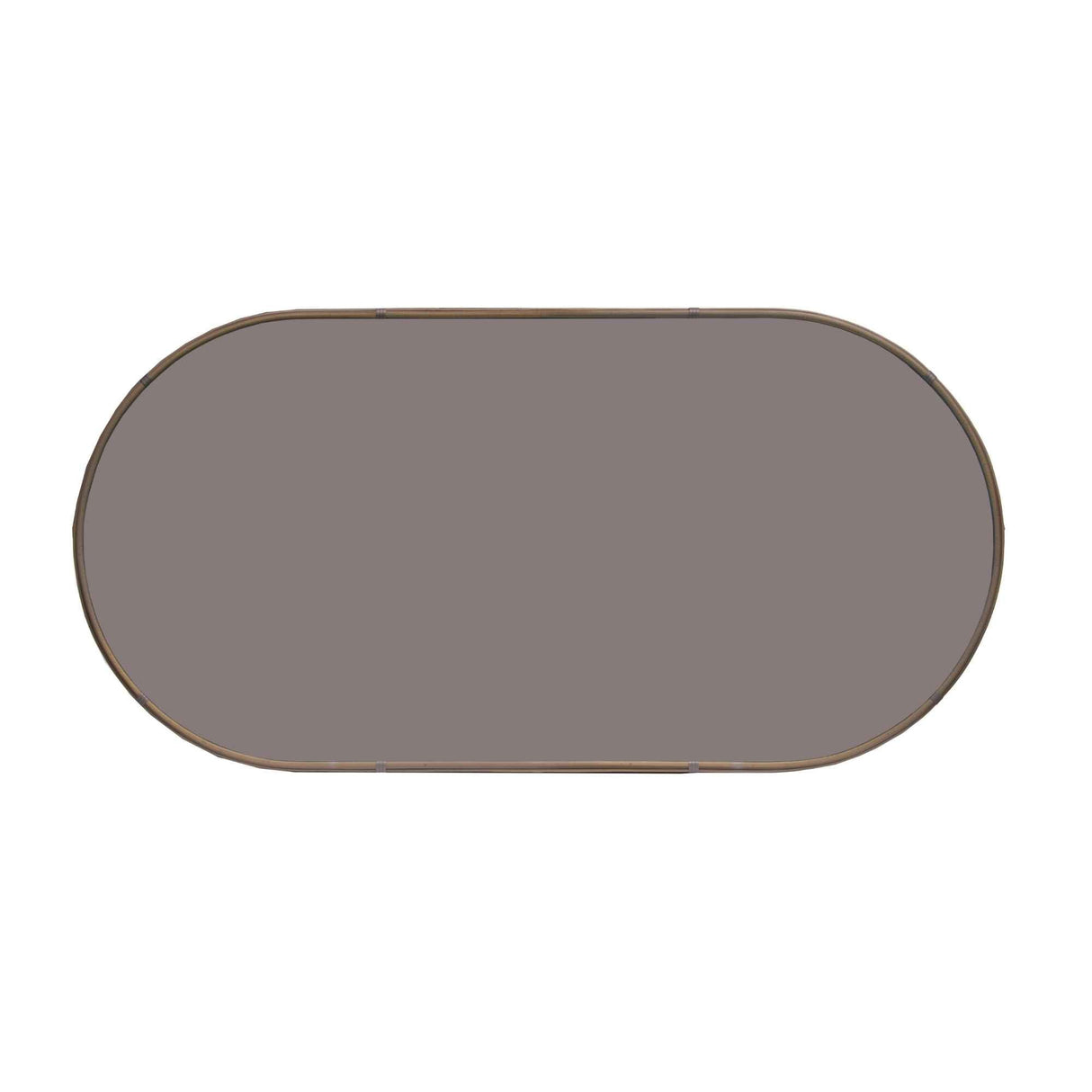 Skyline Design Dynasty Oval Dining Table with Glass