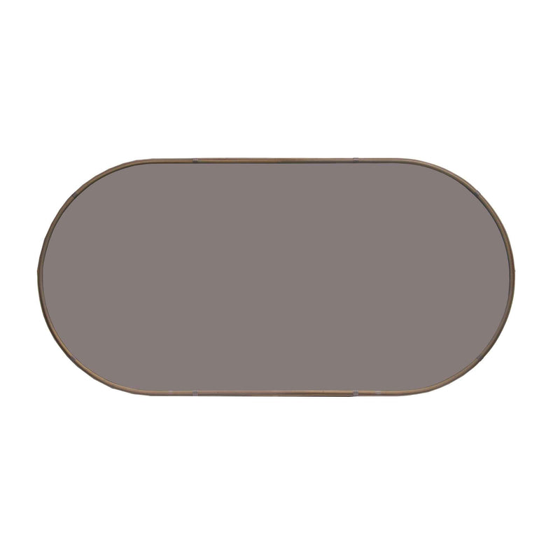 Skyline Design Dynasty Oval Dining Table with Glass