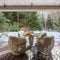 Skyline Design Dynasty 5-Piece Dining Set with Sunbrella Cushion