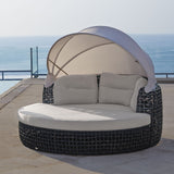 Skyline Design Dynasty Daybed with Canopy and Sunbrella Cushions