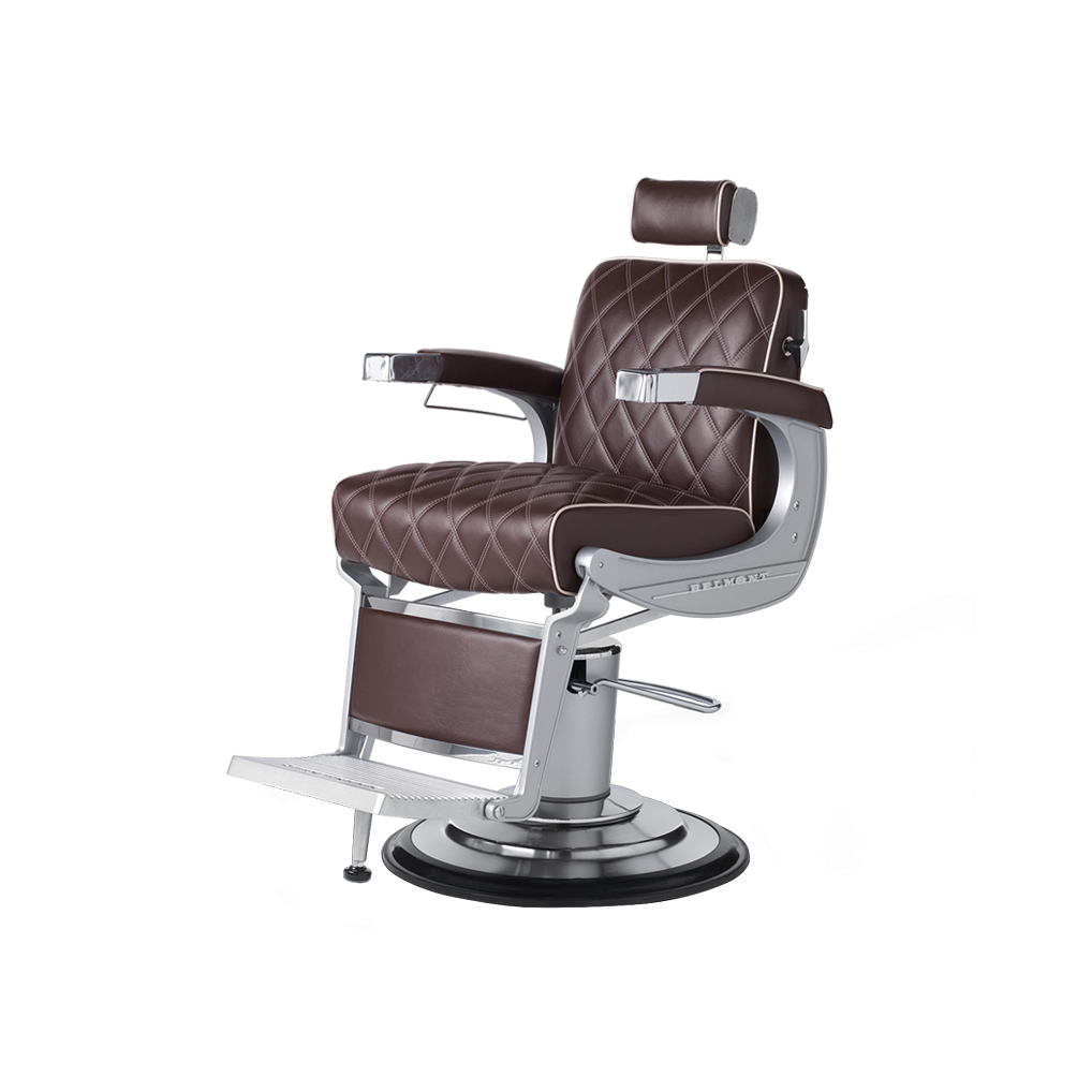 Takara Belmont BB-225DMD Diamond Stitch Elegance Barber Chair Salon Chair