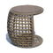 Skyline Design Dynasty Auxiliary Table with Glass