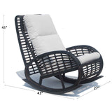 Skyline Design Dynasty Rocker with Sunbrella Cushion