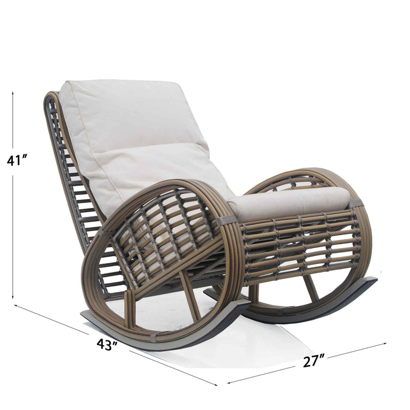Skyline Design Dynasty Rocker with Sunbrella Cushion