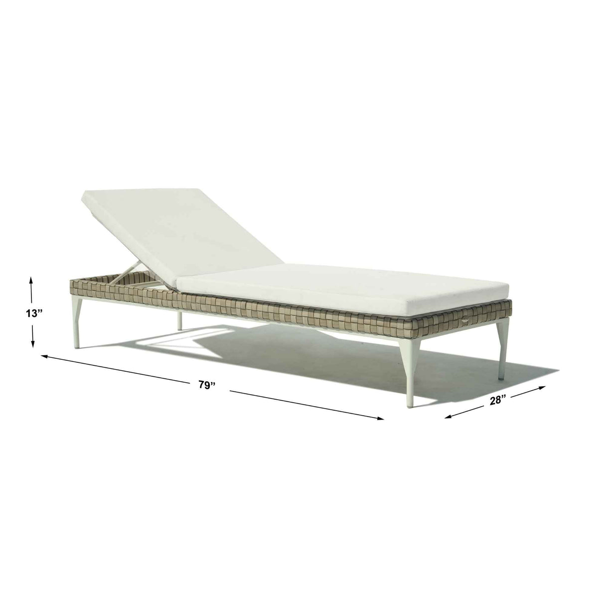 Skyline Design Brafta 3-Piece Chaise Lounger set with Sunbrella Cushion