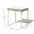 Skyline Design Brafta Side Table with Glass