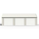 Chery Industrial 23' x 40' Three Car Garage Shed with Side Entry Door
