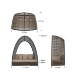 Skyline Design Ruby Daybed with Sunbrella Cushion