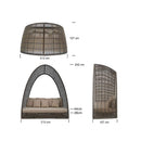 Skyline Design Ruby Daybed with Sunbrella Cushion