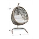Skyline Design Dynasty Hanging Chair with Frame and Sunbrella Cushion