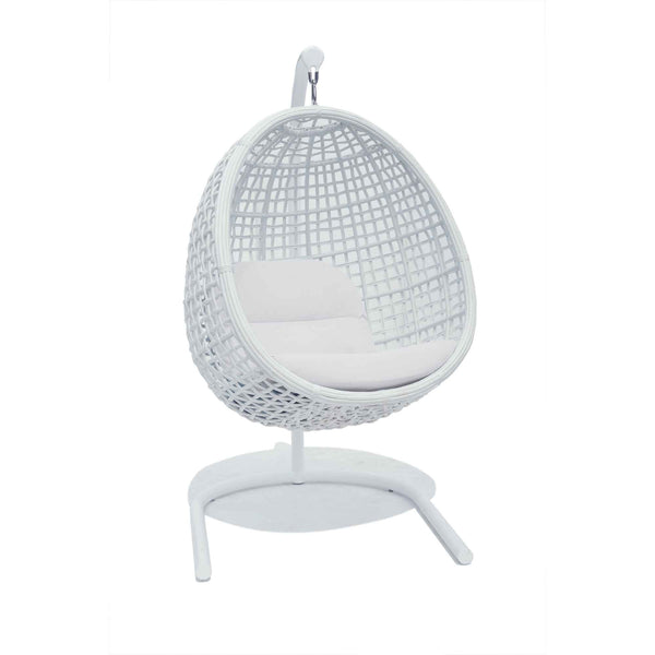 Skyline Design Dynasty Hanging Chair with Frame and Sunbrella Cushion