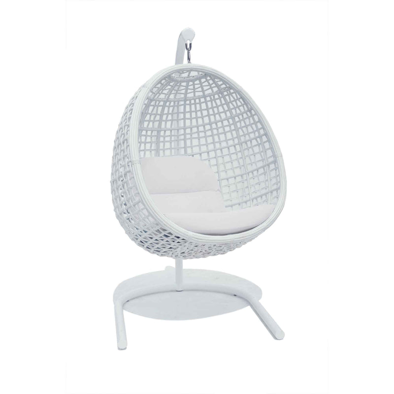 Skyline Design Dynasty Hanging Chair with Frame and Sunbrella Cushion