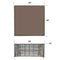 Skyline Design Ruby Coffee Table with Glass