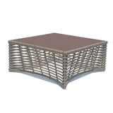Skyline Design Ruby Coffee Table with Glass