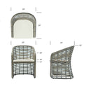 Skyline Design Ruby Dining Armchair with Sunbrella Cushion
