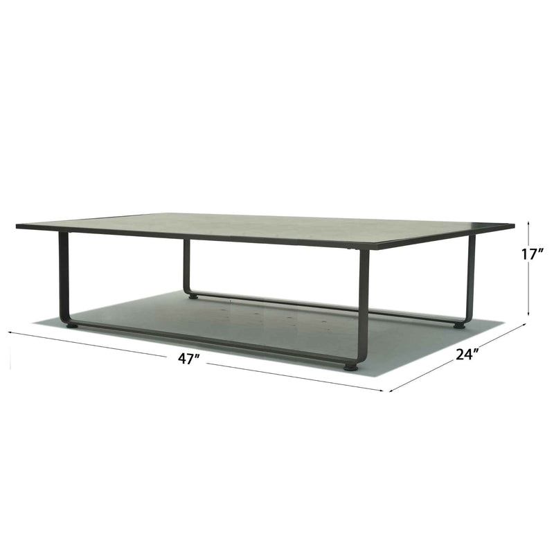 Skyline Design Horizon Coffee Table with Glass