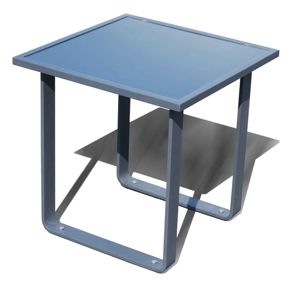 Skyline Design Horizon End Table with Glass