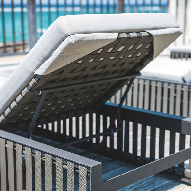 Skyline Design Horizon Chaise Lounger with Sunbrella Cushion