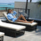Skyline Design Horizon Chaise Lounger with Sunbrella Cushion