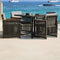 Skyline Design Horizon 5-Piece Dining Set with Sunbrella Cushions