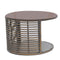 Skyline Design Ruby Auxiliary Table with Glass