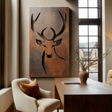 The Caribou - Metal Wall Art