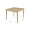 Skyline Design Calixto Square Teak Dining Table