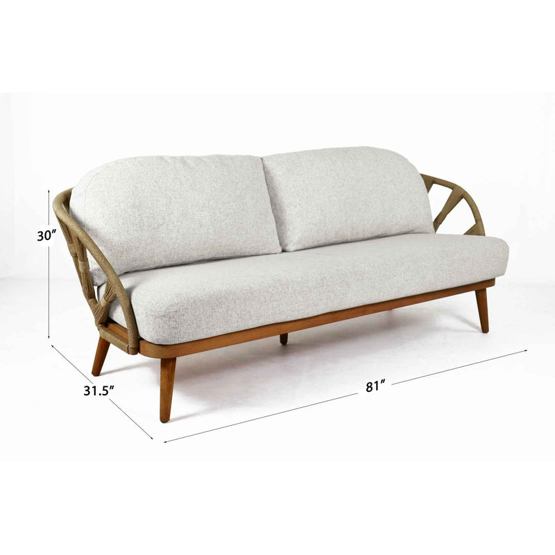 Skyline Design Krabi Sofa with Sunbrella Cushion