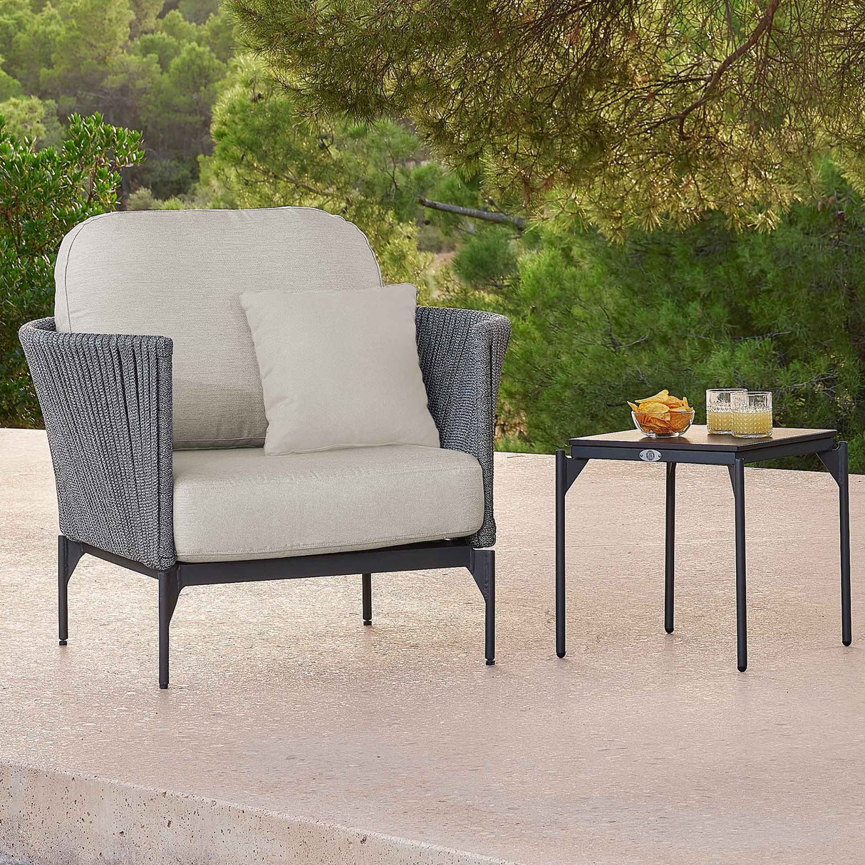 Skyline Design Boston Armchair with Sunbrella Cushion