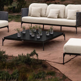 Skyline Design Boston Coffee Table with Glass