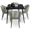 Skyline Design Rodona 5-Piece Square Dining Set with Sunbrella Cushions
