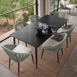 Skyline Design Rodona 7-Piece Rectangular Dining Set with Sunbrella Cushions