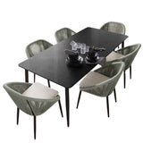 Skyline Design Rodona 7-Piece Rectangular Dining Set with Sunbrella Cushions